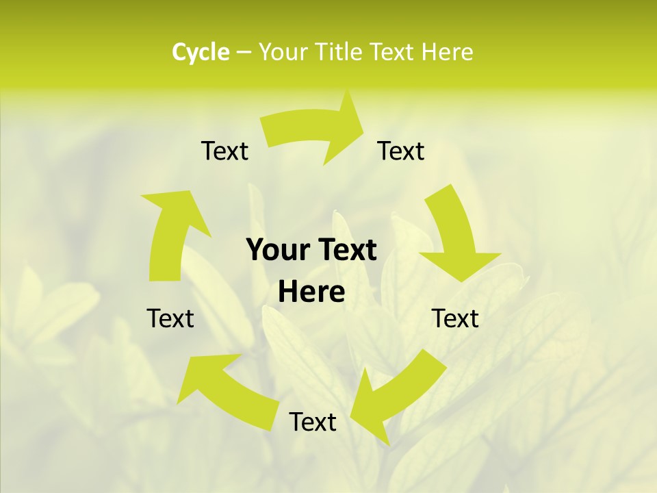 Shine Blur Green PowerPoint Template