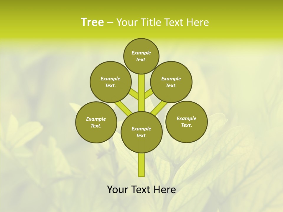 Shine Blur Green PowerPoint Template