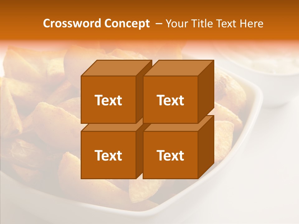 Creamy Unhealthy Carbohydrate PowerPoint Template