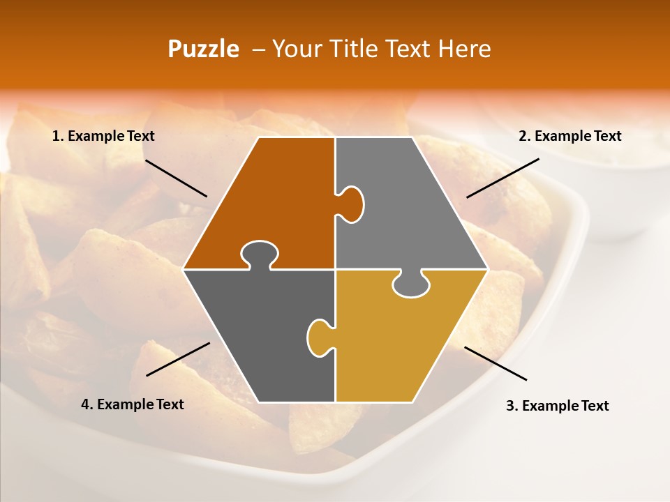 Creamy Unhealthy Carbohydrate PowerPoint Template