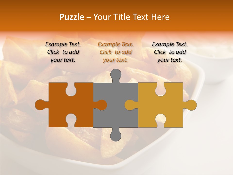 Creamy Unhealthy Carbohydrate PowerPoint Template