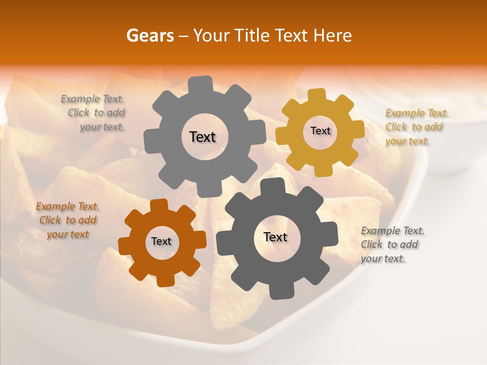 Creamy Unhealthy Carbohydrate PowerPoint Template