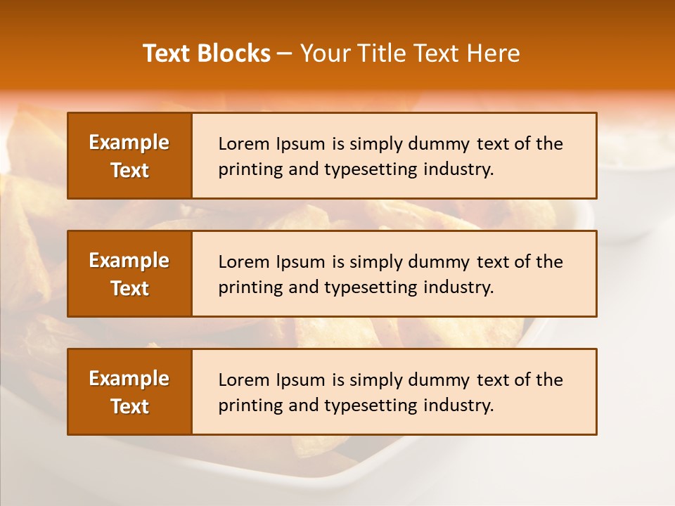 Creamy Unhealthy Carbohydrate PowerPoint Template