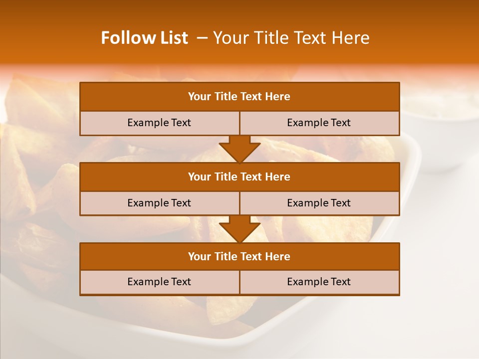 Creamy Unhealthy Carbohydrate PowerPoint Template