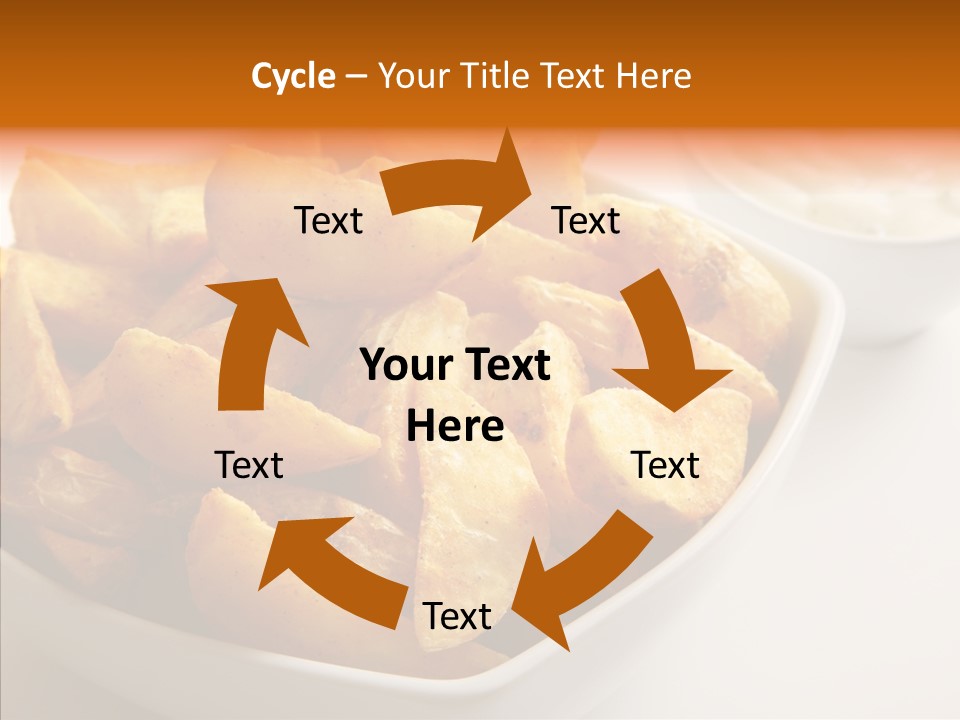 Creamy Unhealthy Carbohydrate PowerPoint Template