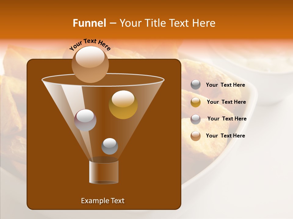 Creamy Unhealthy Carbohydrate PowerPoint Template