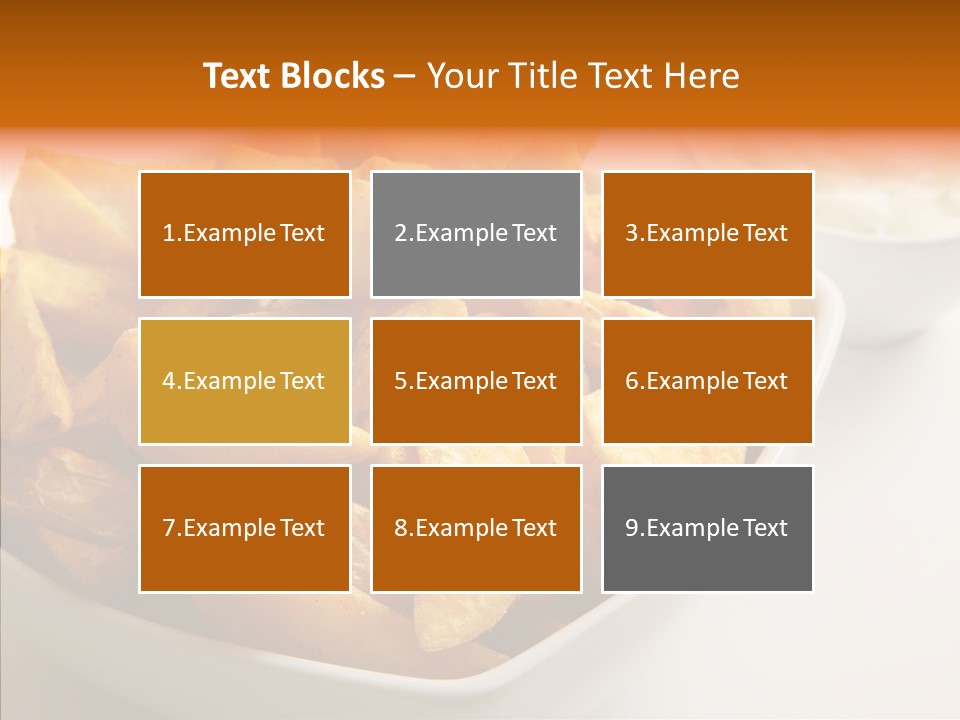 Creamy Unhealthy Carbohydrate PowerPoint Template