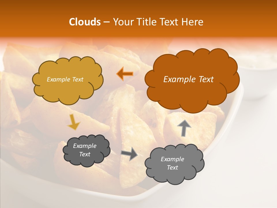 Creamy Unhealthy Carbohydrate PowerPoint Template