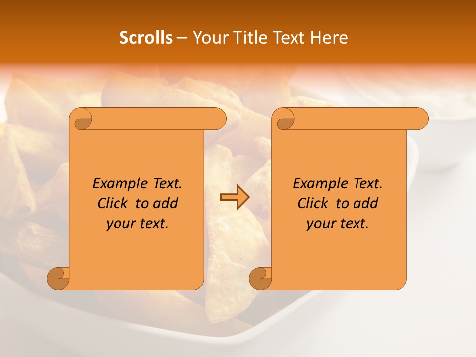 Creamy Unhealthy Carbohydrate PowerPoint Template