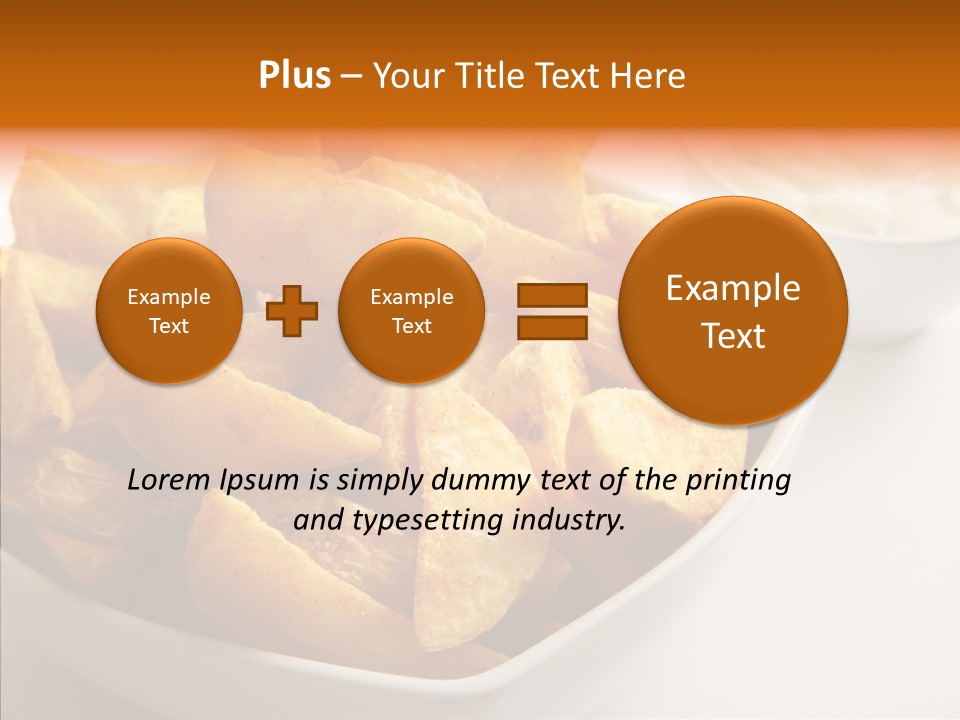 Creamy Unhealthy Carbohydrate PowerPoint Template