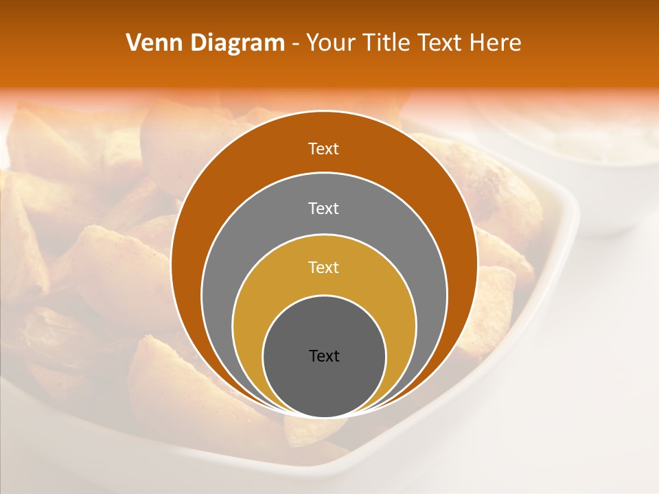 Creamy Unhealthy Carbohydrate PowerPoint Template