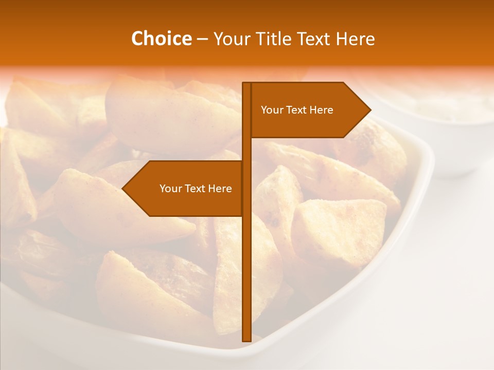 Creamy Unhealthy Carbohydrate PowerPoint Template