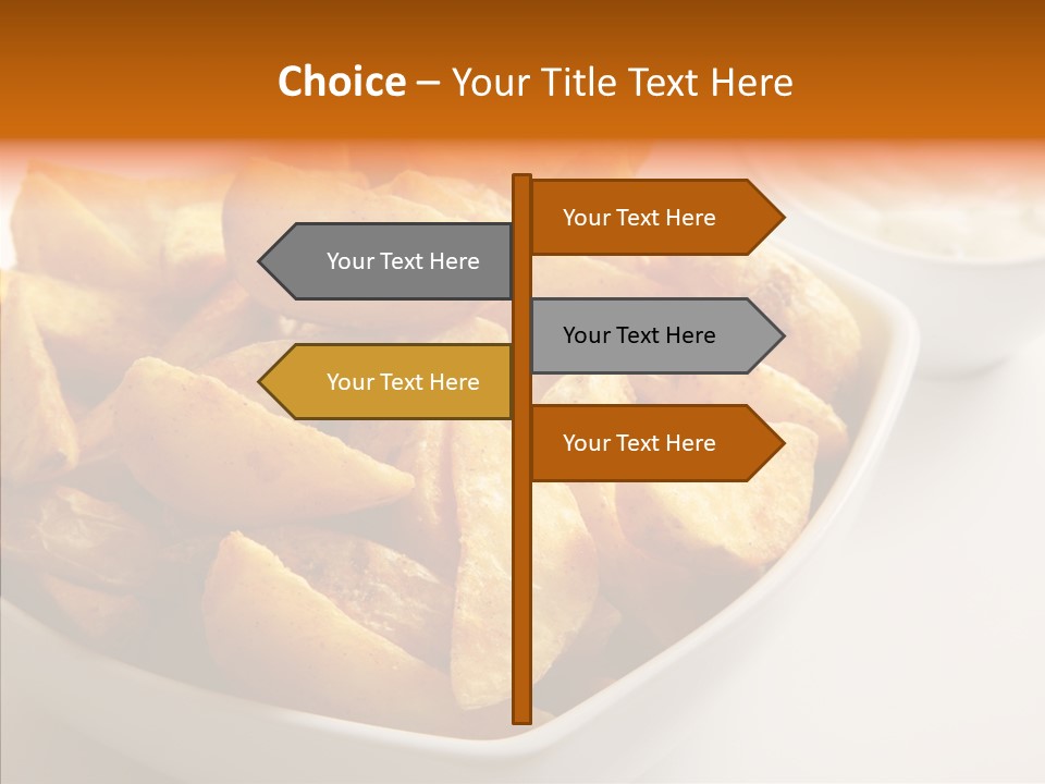 Creamy Unhealthy Carbohydrate PowerPoint Template