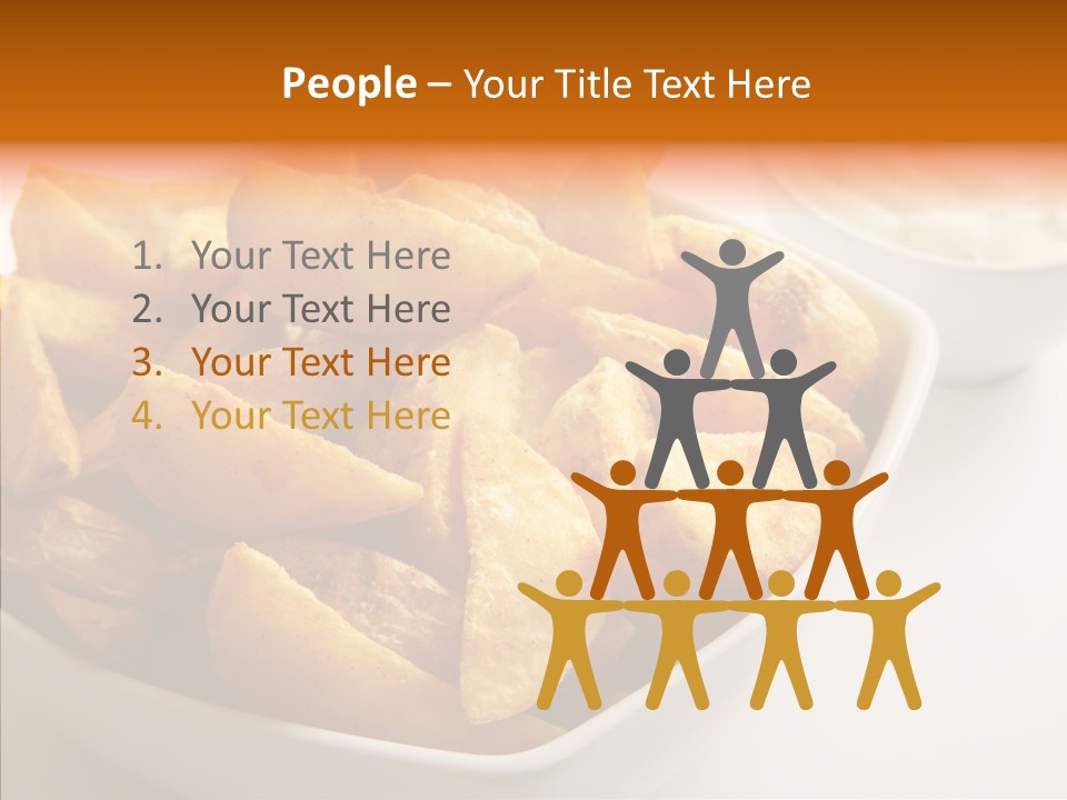 Creamy Unhealthy Carbohydrate PowerPoint Template