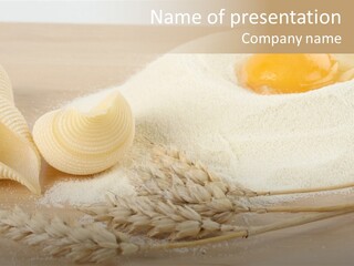 Tasty Shapes Raw PowerPoint Template