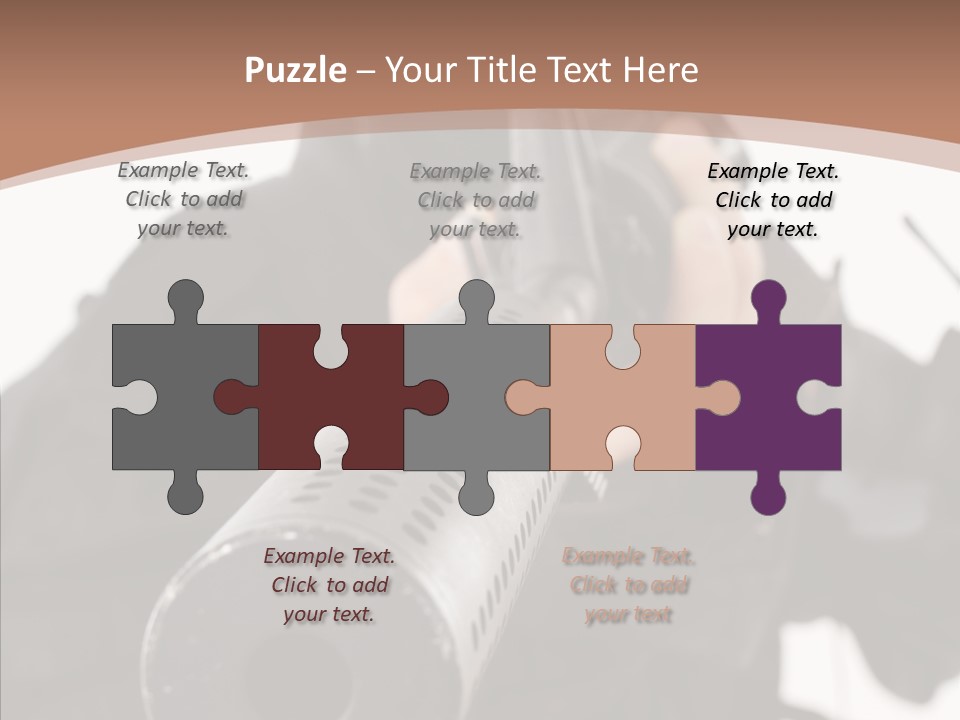 Clipping Conflict Mission PowerPoint Template