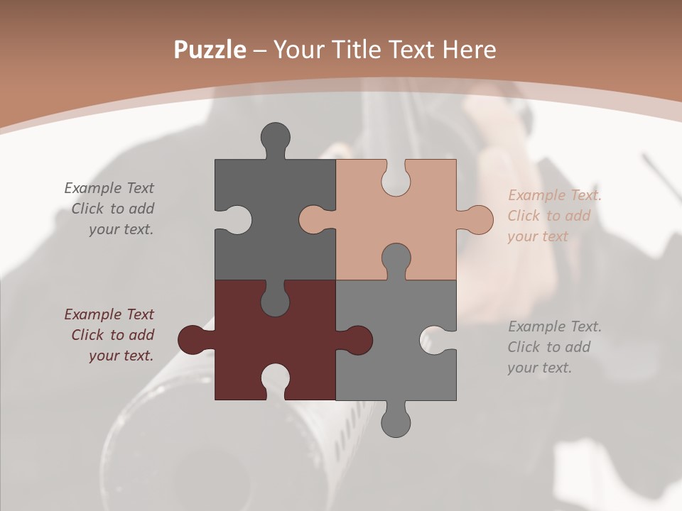 Clipping Conflict Mission PowerPoint Template