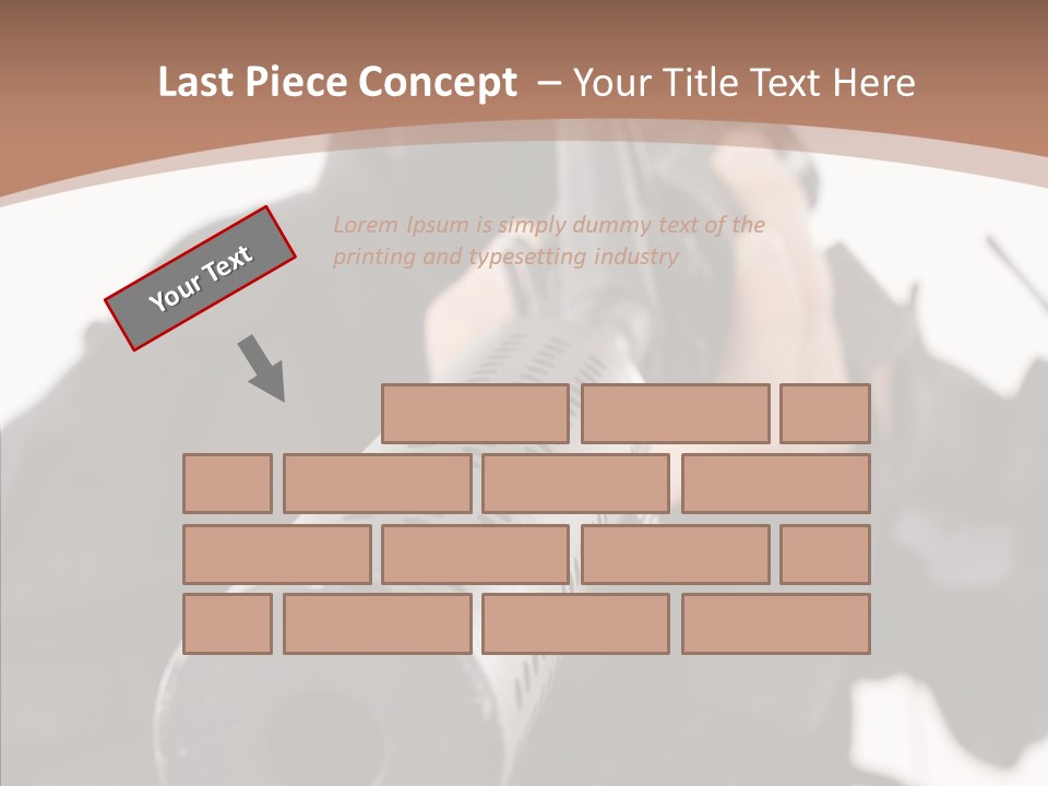 Clipping Conflict Mission PowerPoint Template