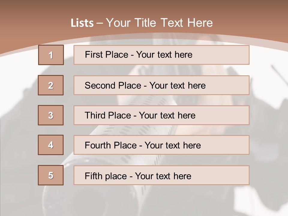 Clipping Conflict Mission PowerPoint Template
