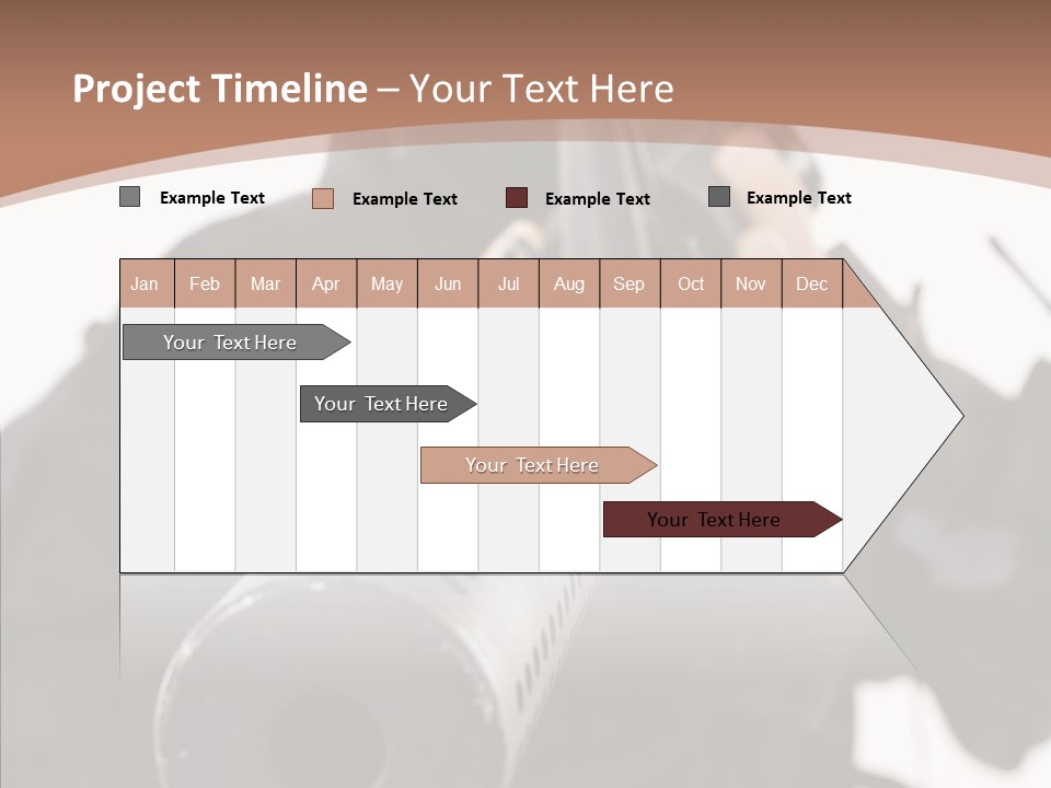Clipping Conflict Mission PowerPoint Template