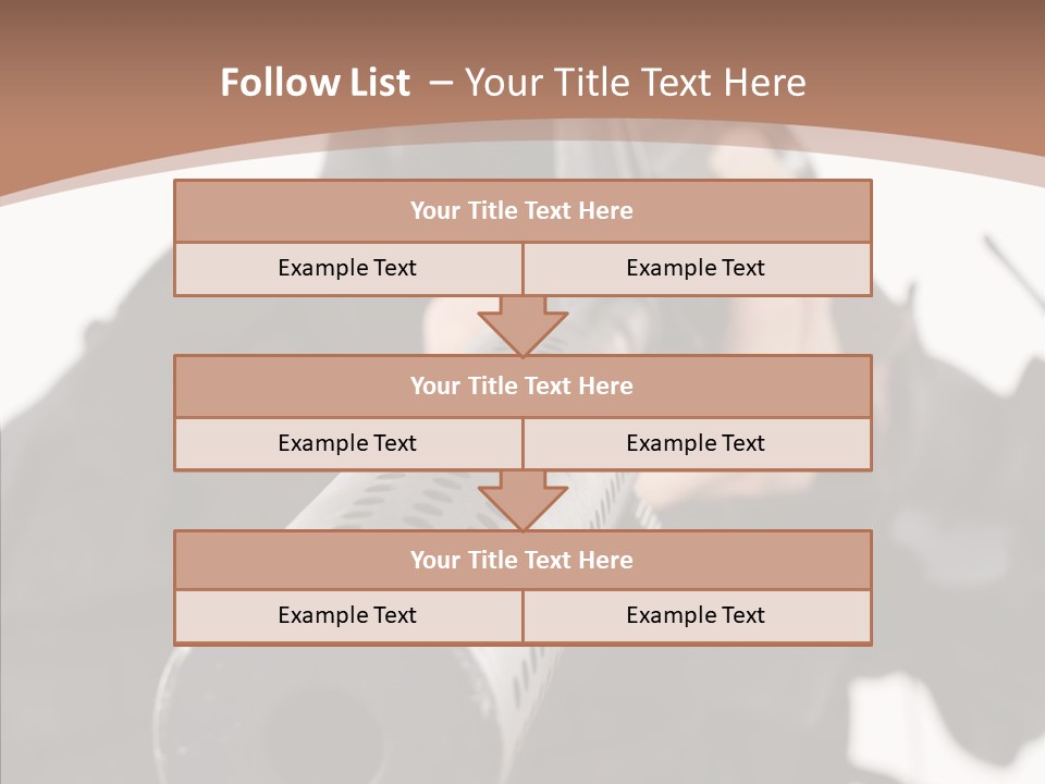 Clipping Conflict Mission PowerPoint Template