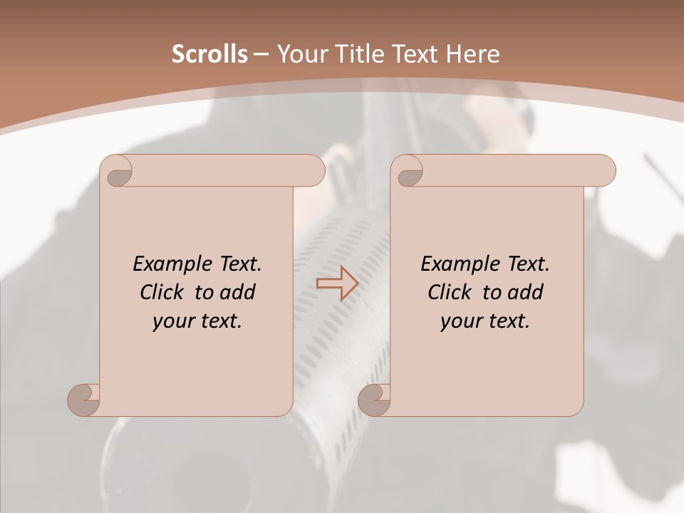 Clipping Conflict Mission PowerPoint Template