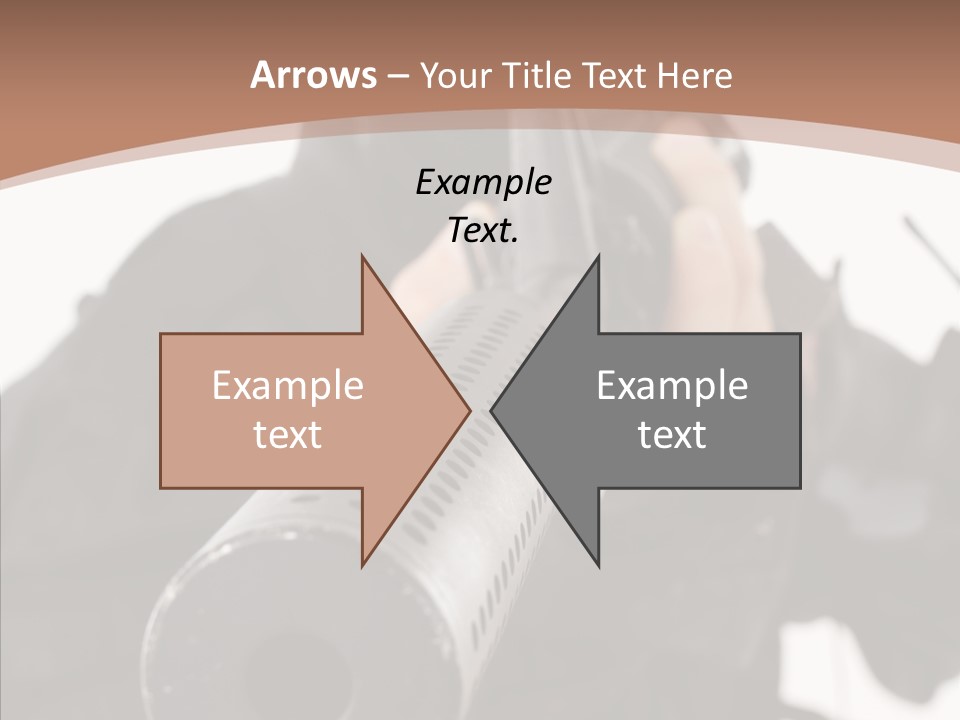 Clipping Conflict Mission PowerPoint Template