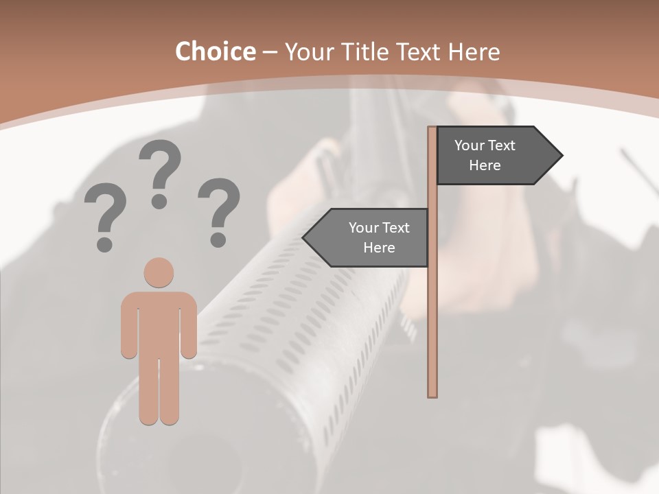Clipping Conflict Mission PowerPoint Template