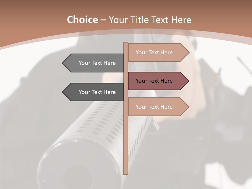Clipping Conflict Mission PowerPoint Template