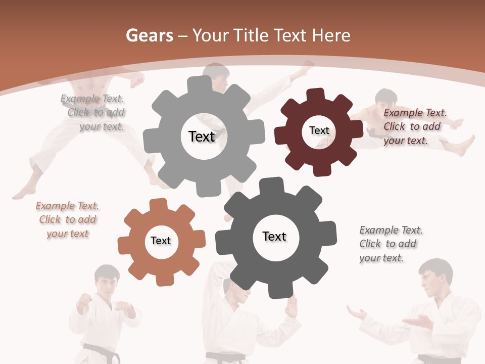 Health Jump Healthy PowerPoint Template