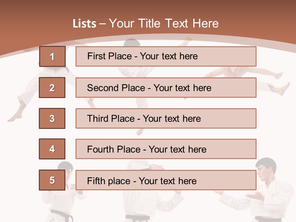 Health Jump Healthy PowerPoint Template