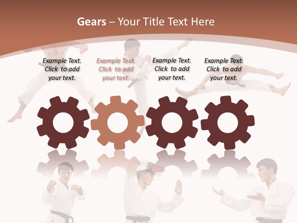 Health Jump Healthy PowerPoint Template