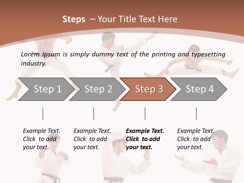 Health Jump Healthy PowerPoint Template
