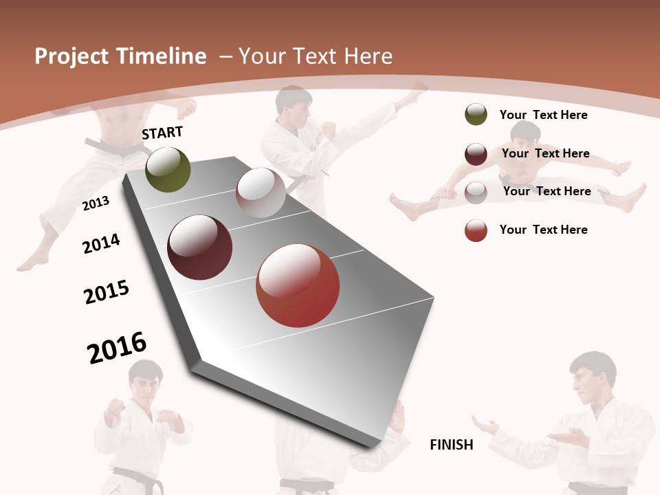 Health Jump Healthy PowerPoint Template