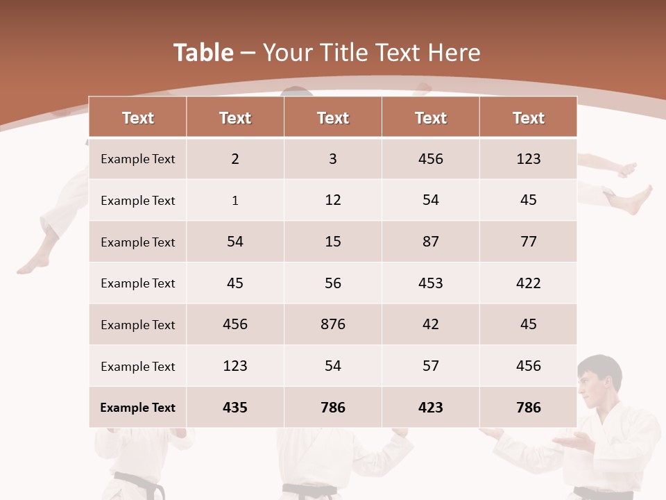 Health Jump Healthy PowerPoint Template
