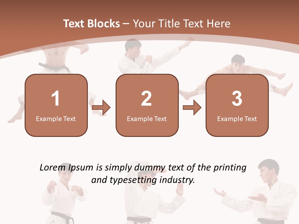 Health Jump Healthy PowerPoint Template