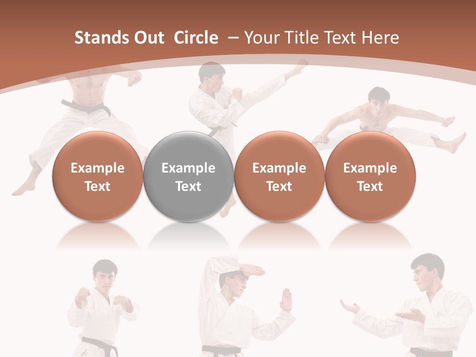 Health Jump Healthy PowerPoint Template