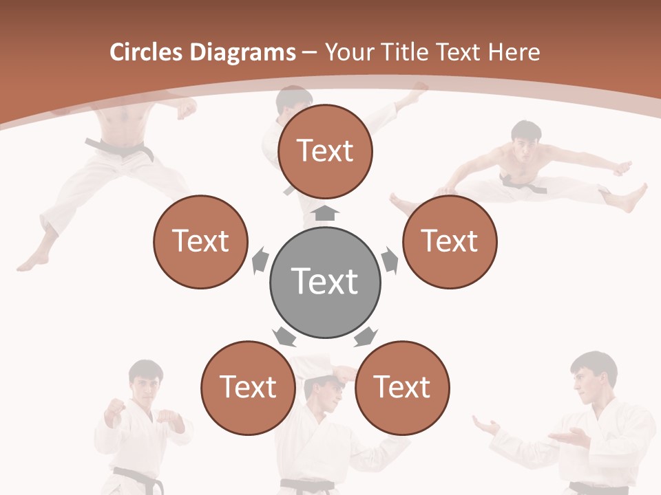 Health Jump Healthy PowerPoint Template