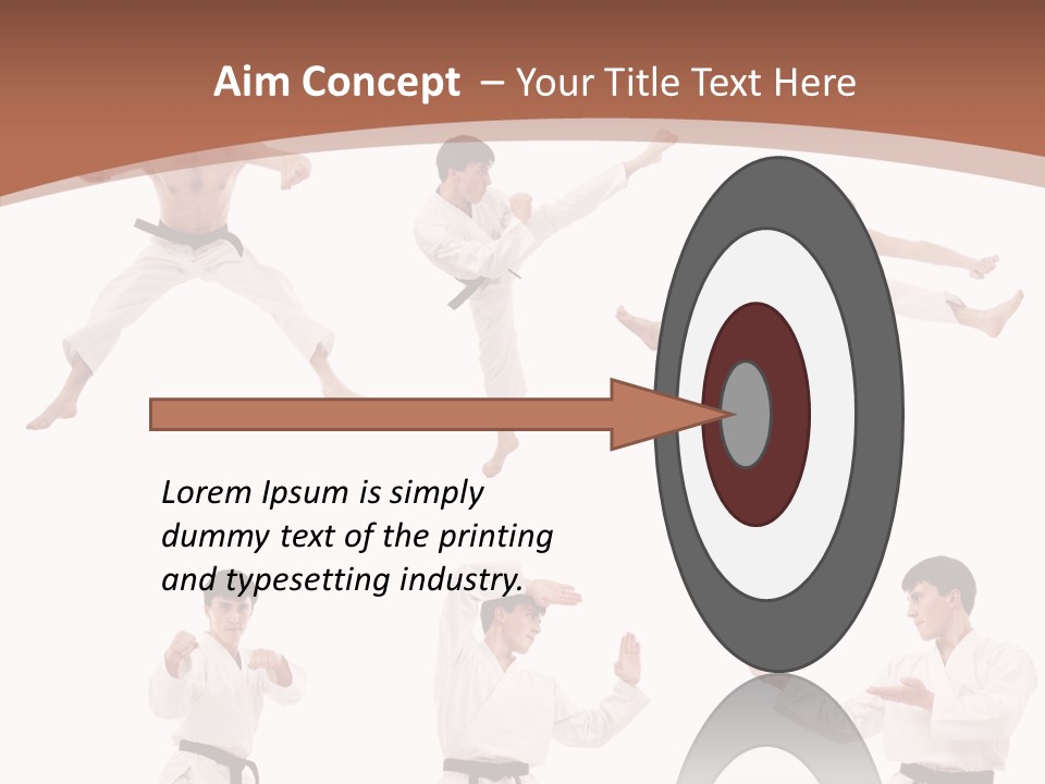 Health Jump Healthy PowerPoint Template