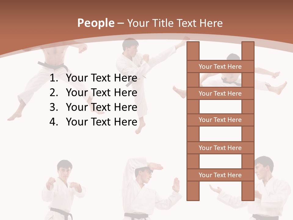 Health Jump Healthy PowerPoint Template