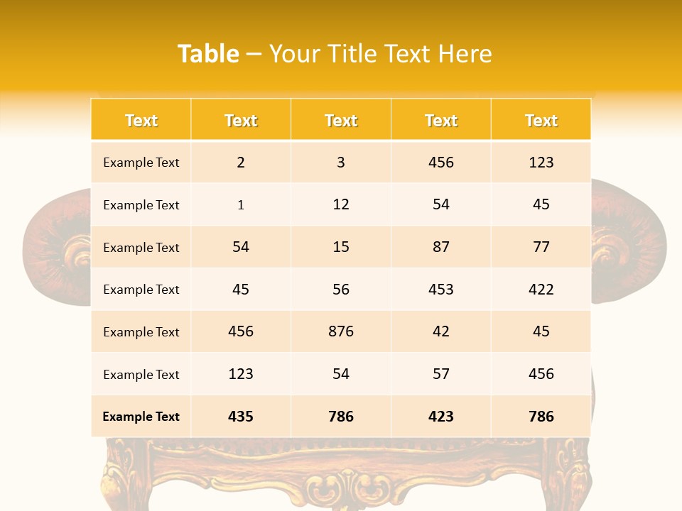 Light Rendered Reception PowerPoint Template