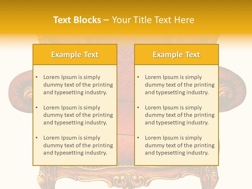 Light Rendered Reception PowerPoint Template