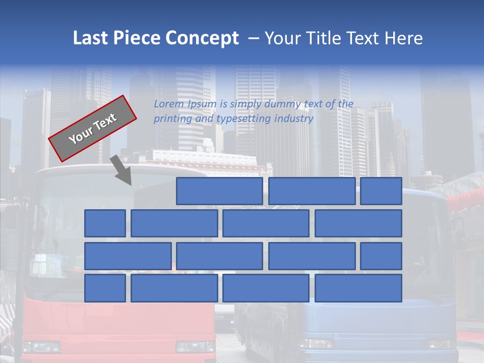 Buildings Finances Modern PowerPoint Template