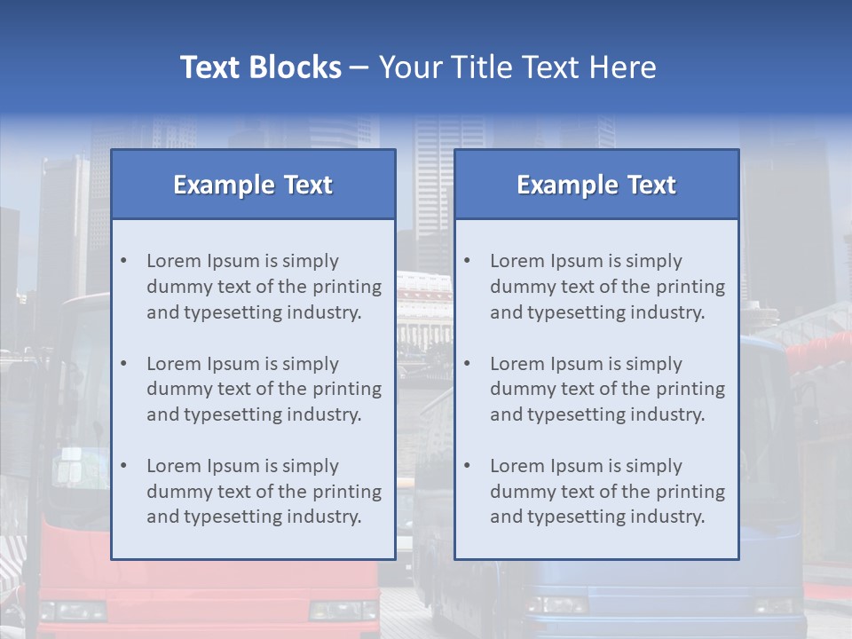 Buildings Finances Modern PowerPoint Template