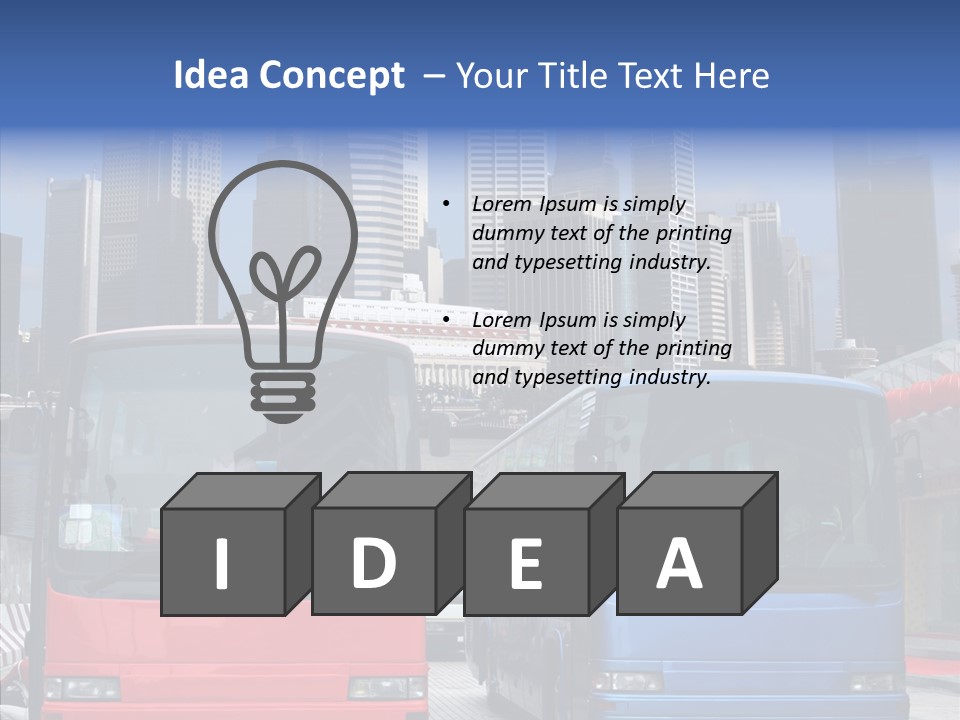 Buildings Finances Modern PowerPoint Template