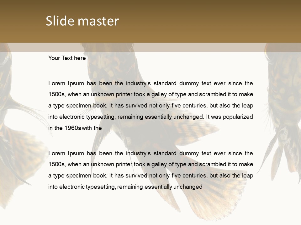 Oscar Concept Green PowerPoint Template