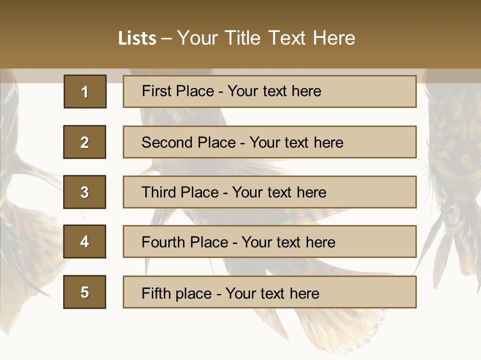 Oscar Concept Green PowerPoint Template