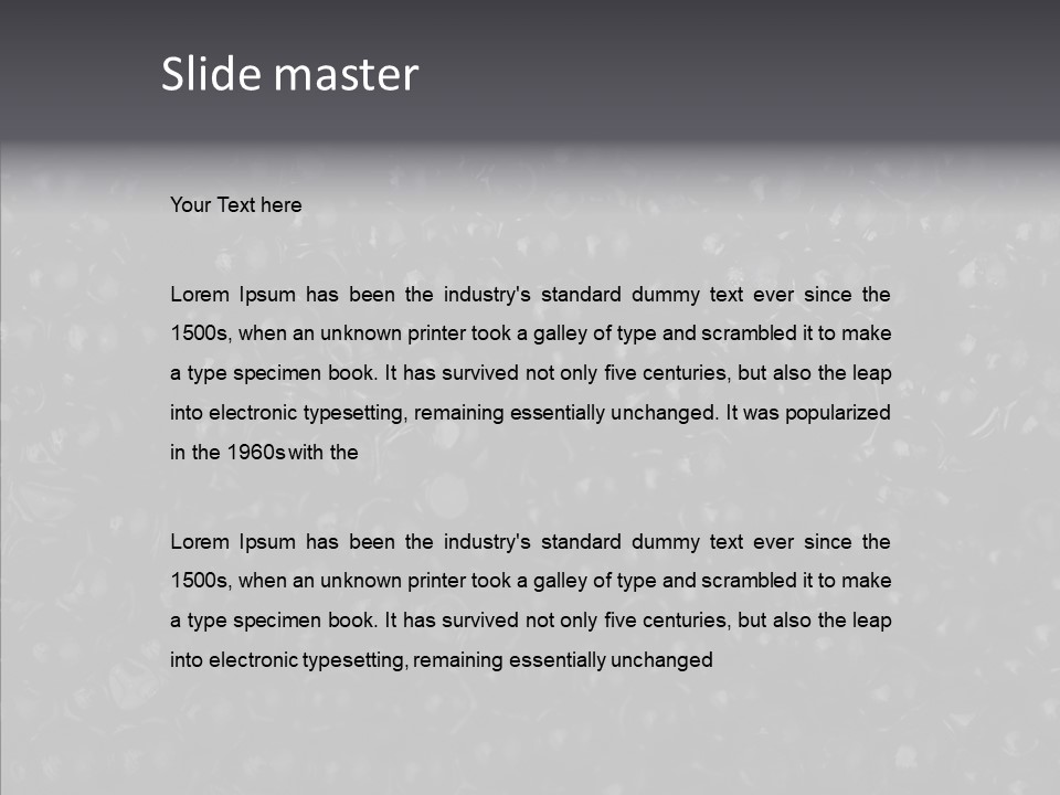 Group Osetra Cooking PowerPoint Template