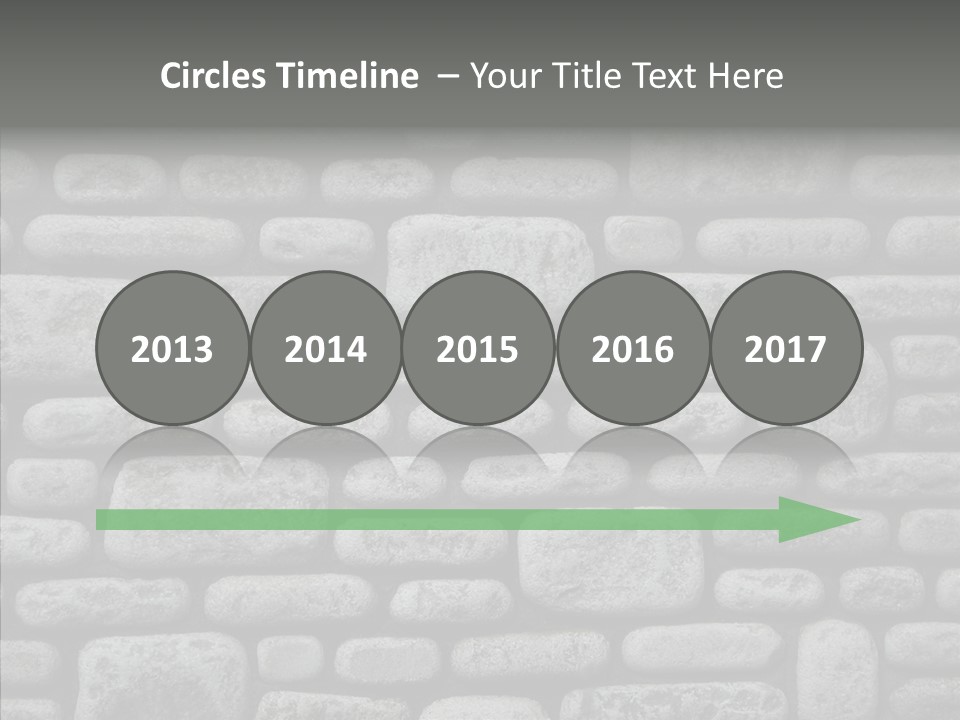 Black Staggered Pitted PowerPoint Template