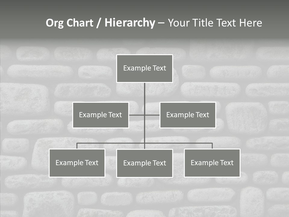 Black Staggered Pitted PowerPoint Template